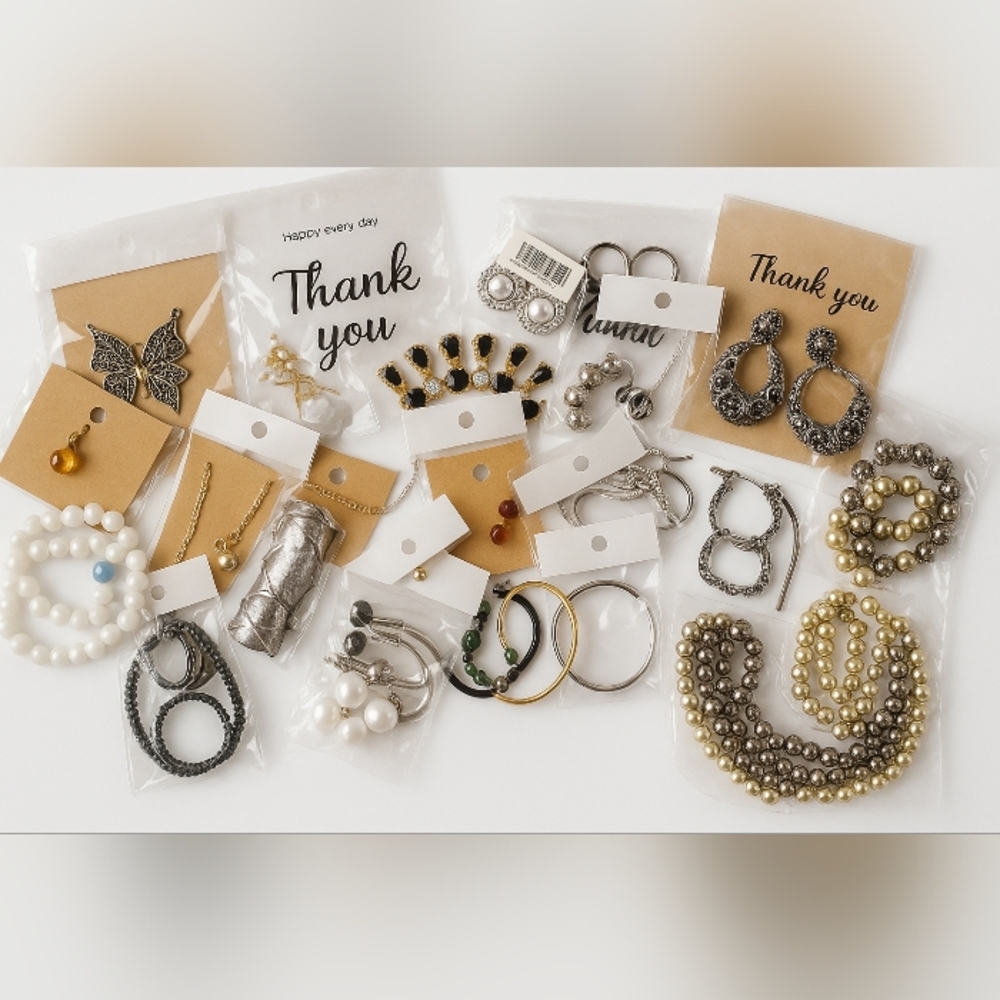 Jewelry Mystery Grab Bag – Earrings, Bracelets, Necklaces & More!
